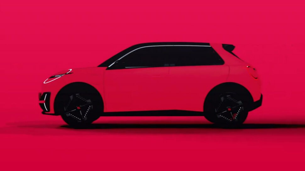 Teaser compacte Nissan EV