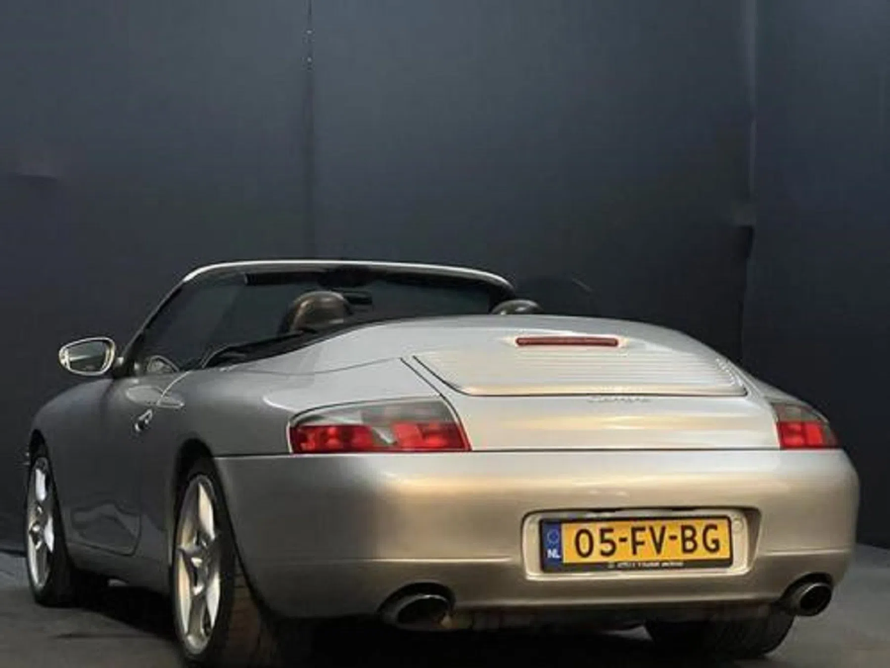 grijze 996 Cabrio 