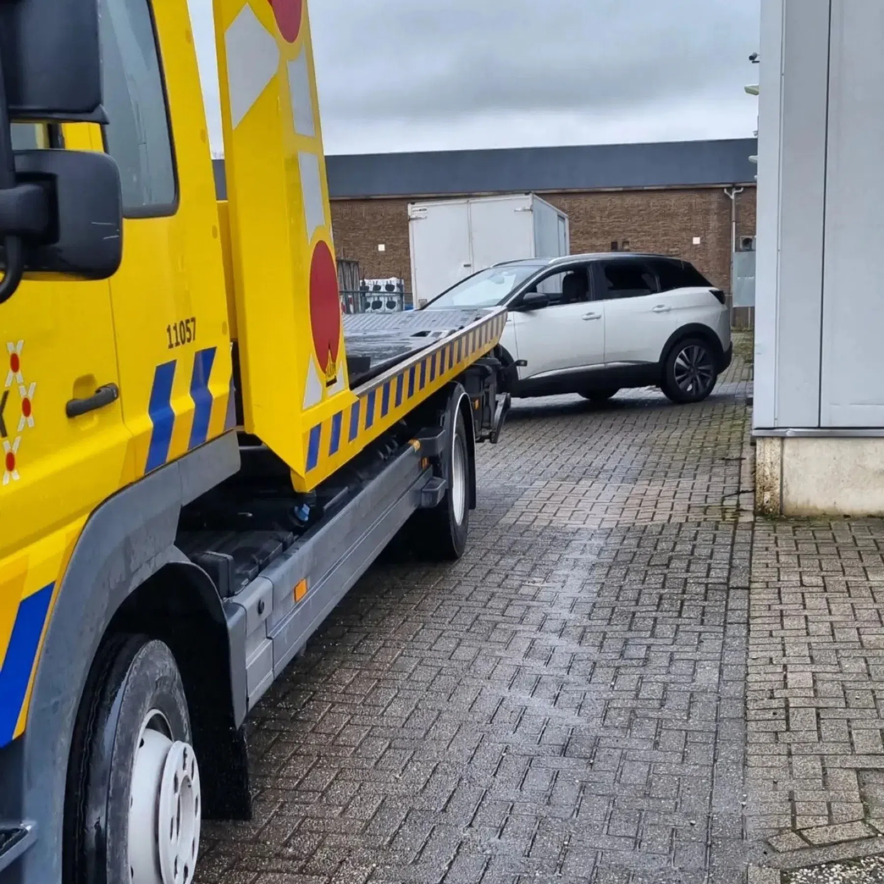 politie vindt 911 terug