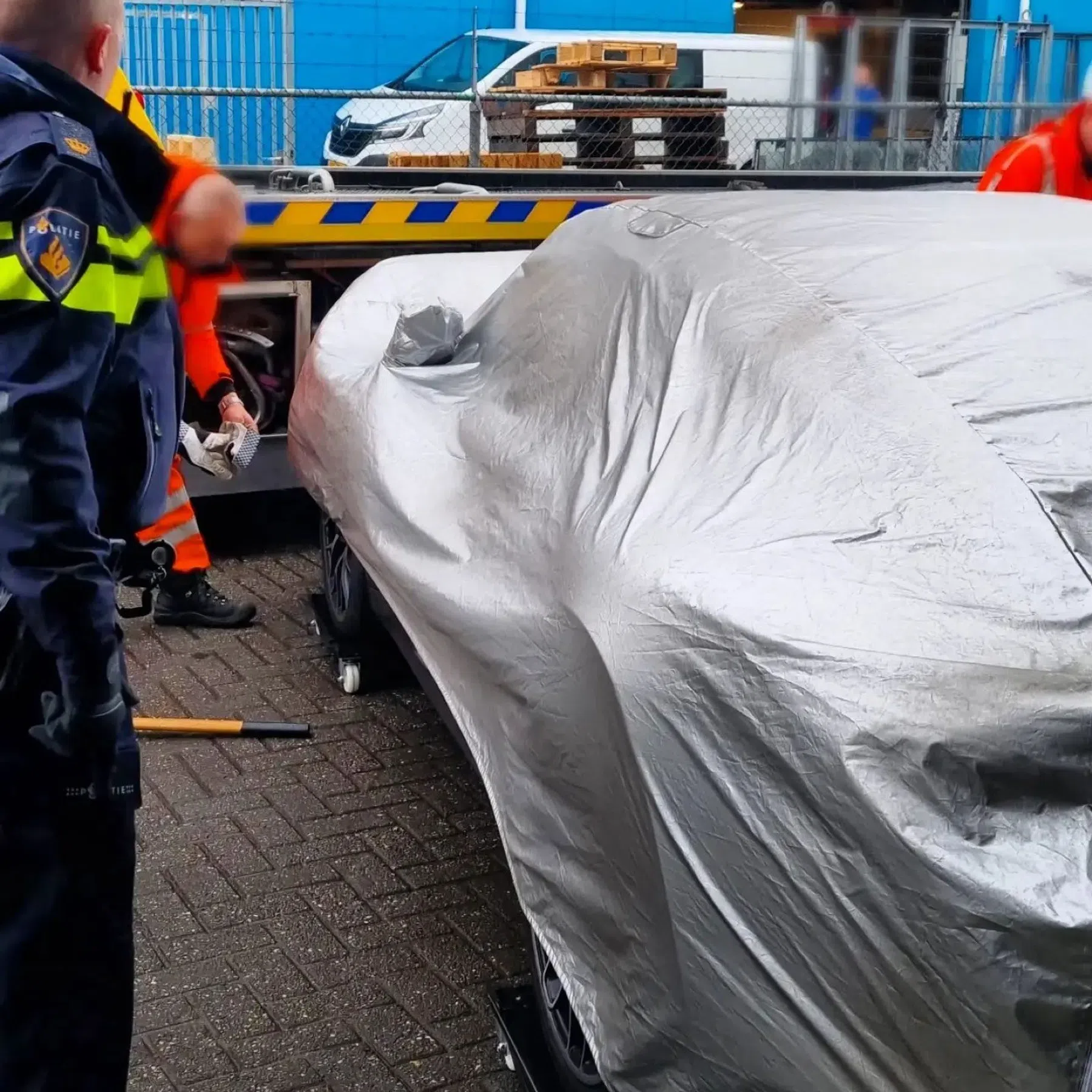 politie vindt 911 terug