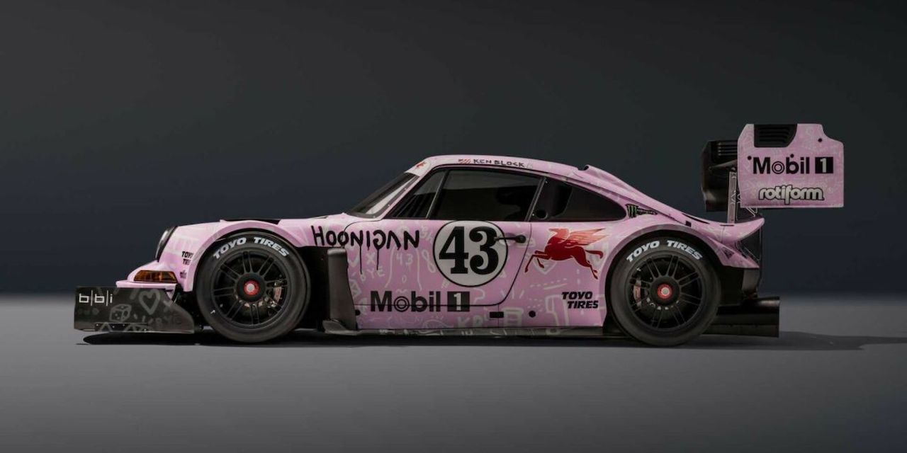 Lia Block Porsche