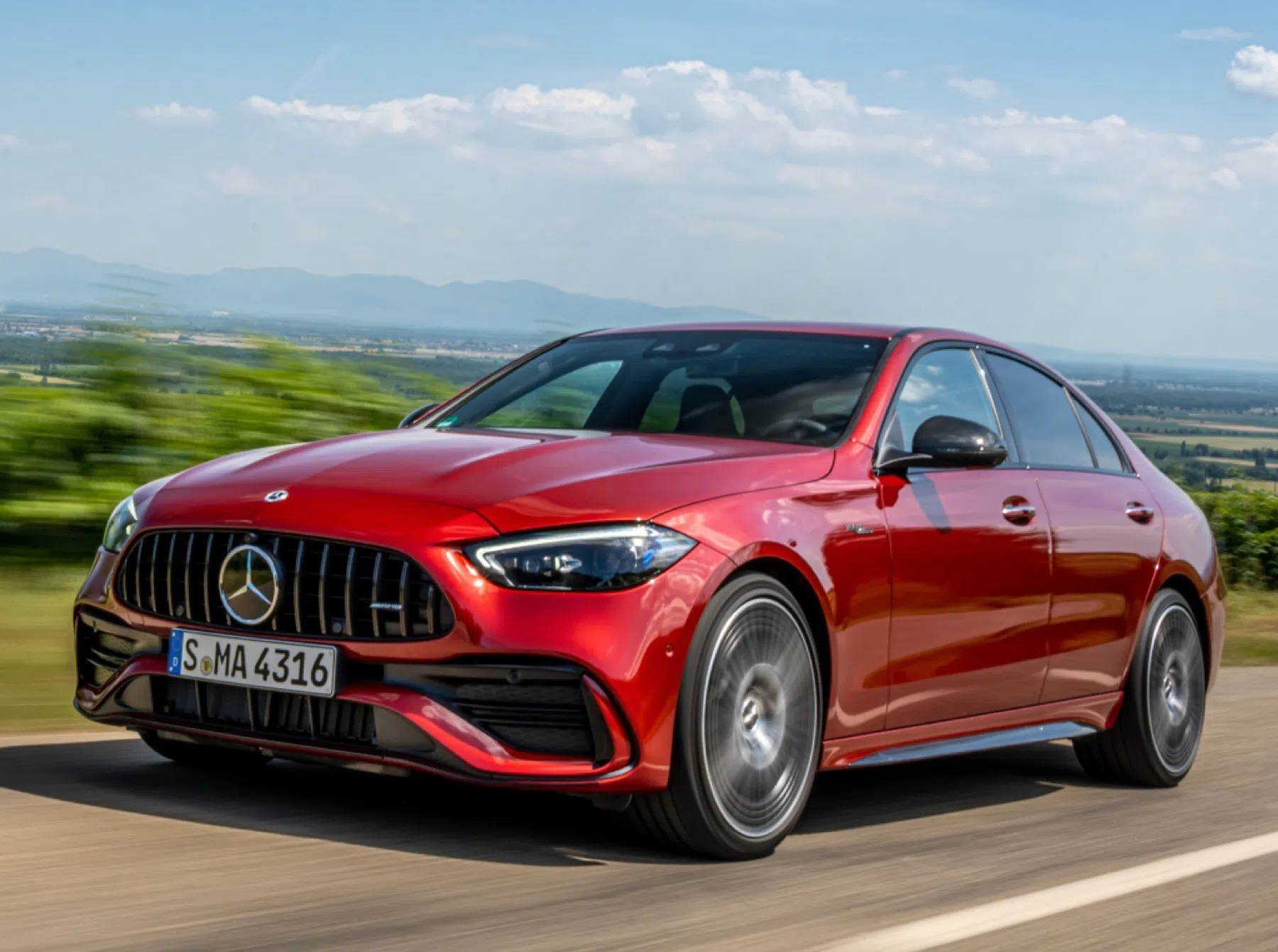 dikke C43 AMG