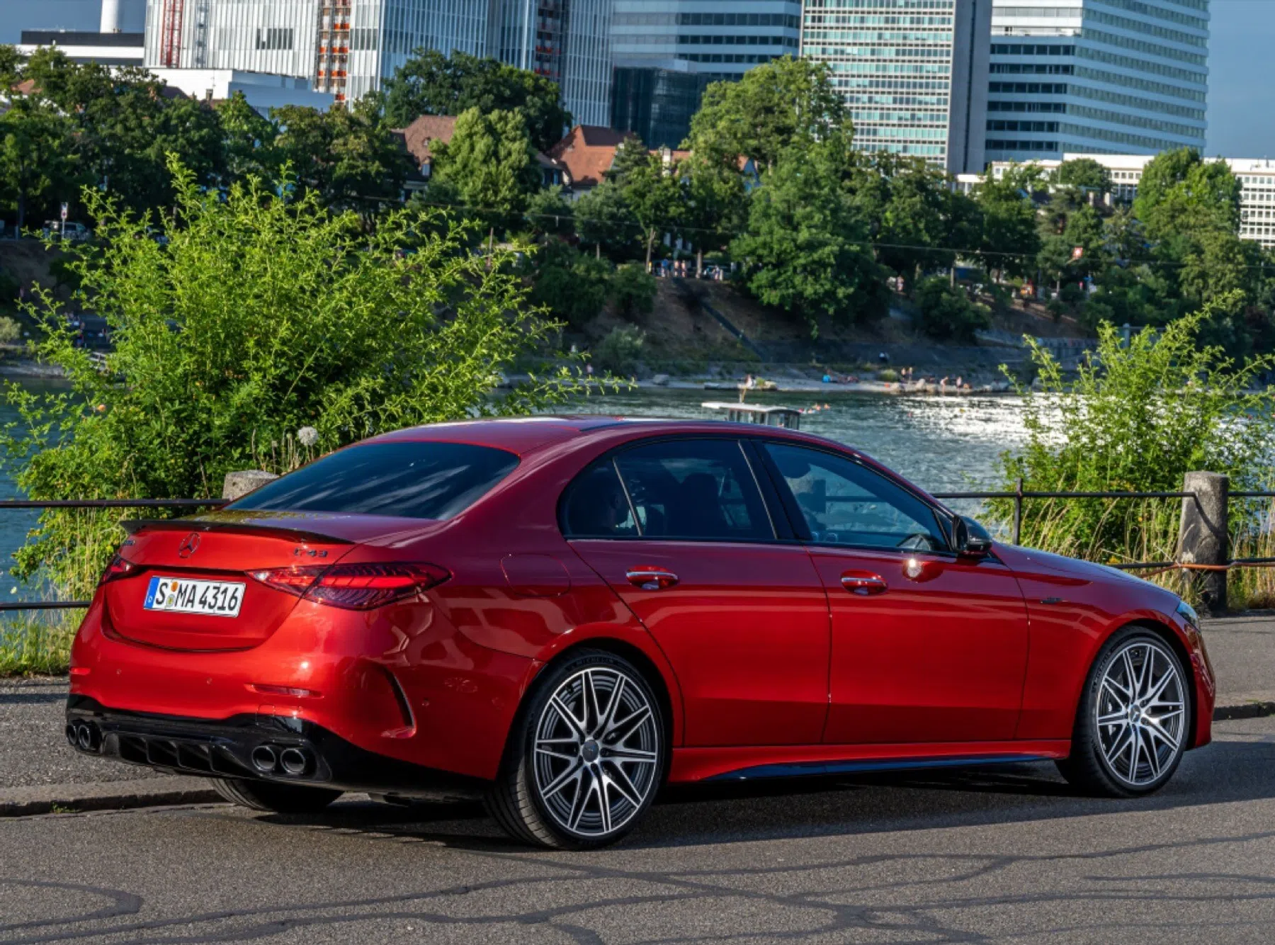 dikke C43 AMG