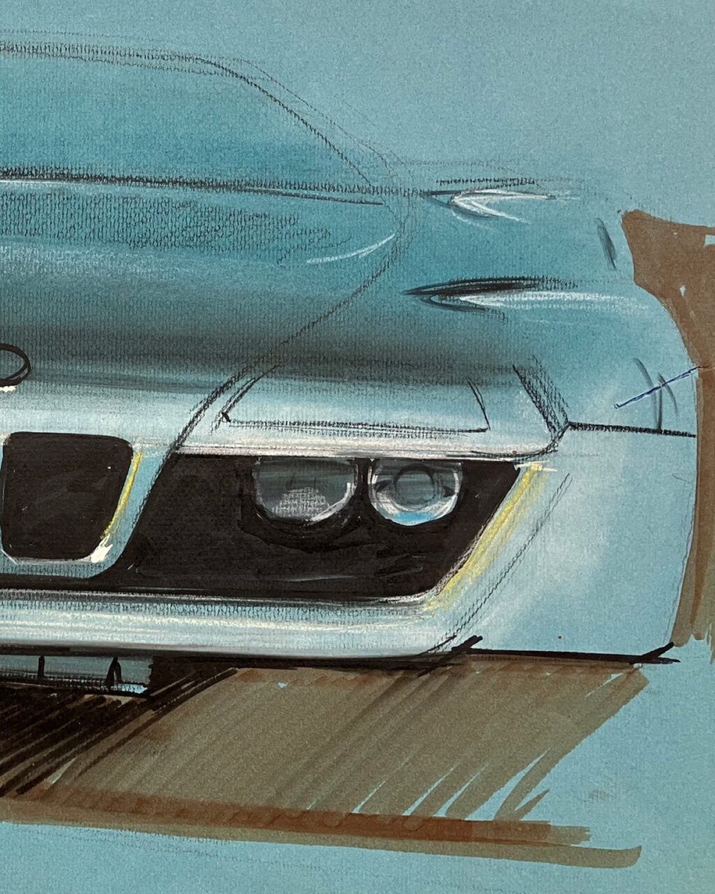 schetsen BMW Z3