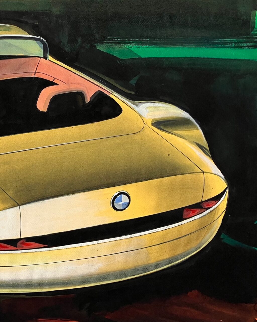 schetsen BMW Z3