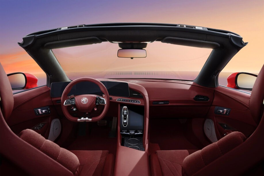 MG Cyberster interieur