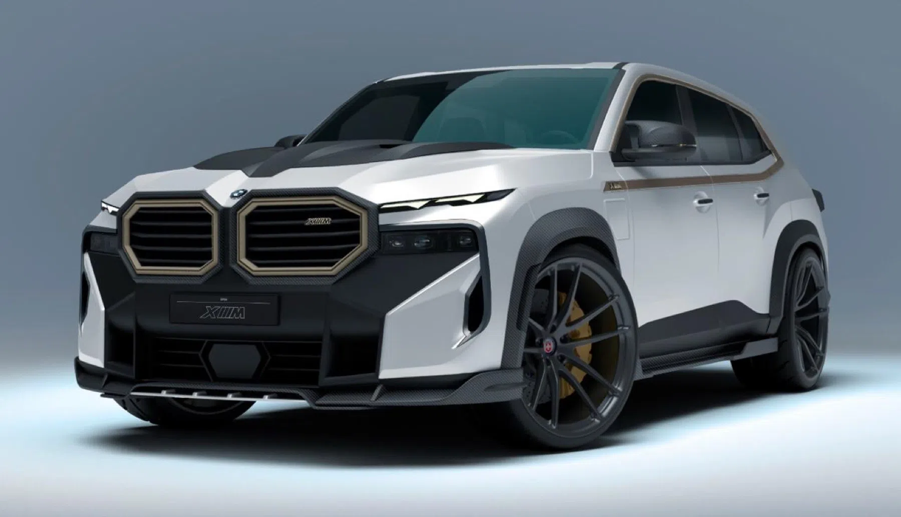 eerste aangepaste BMW XM