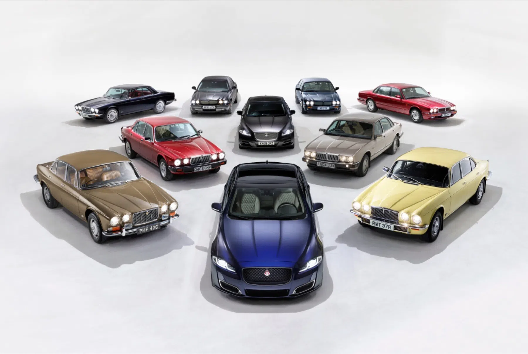 nieuwe elektrische Jaguar XJ