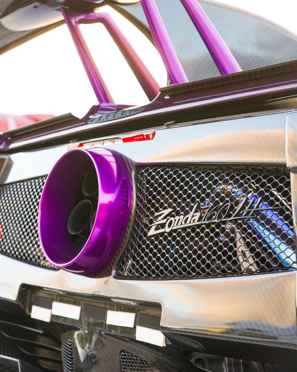 Pagani Zonda 760LH crash