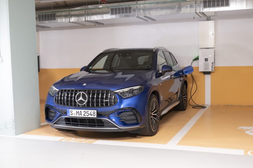 Mercedes-AMG GLC63S kan wel stekkeren.