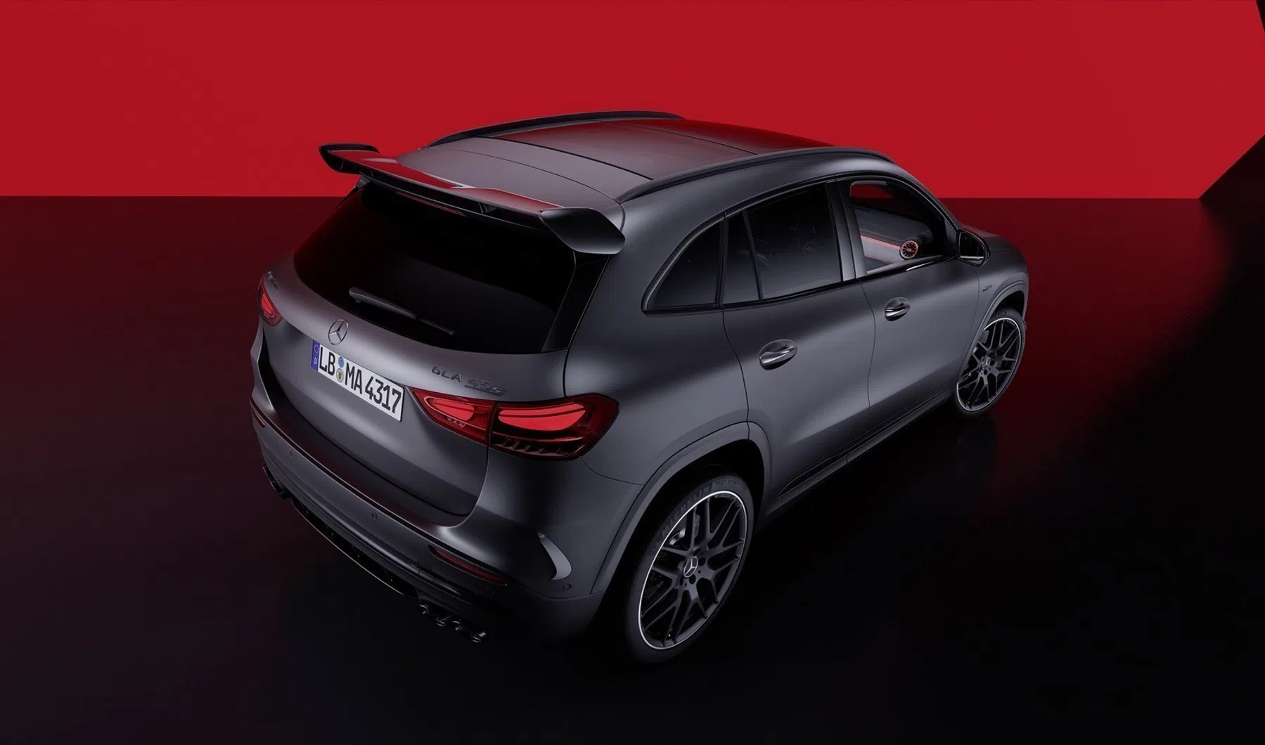 Opgefriste GLA45 AMG