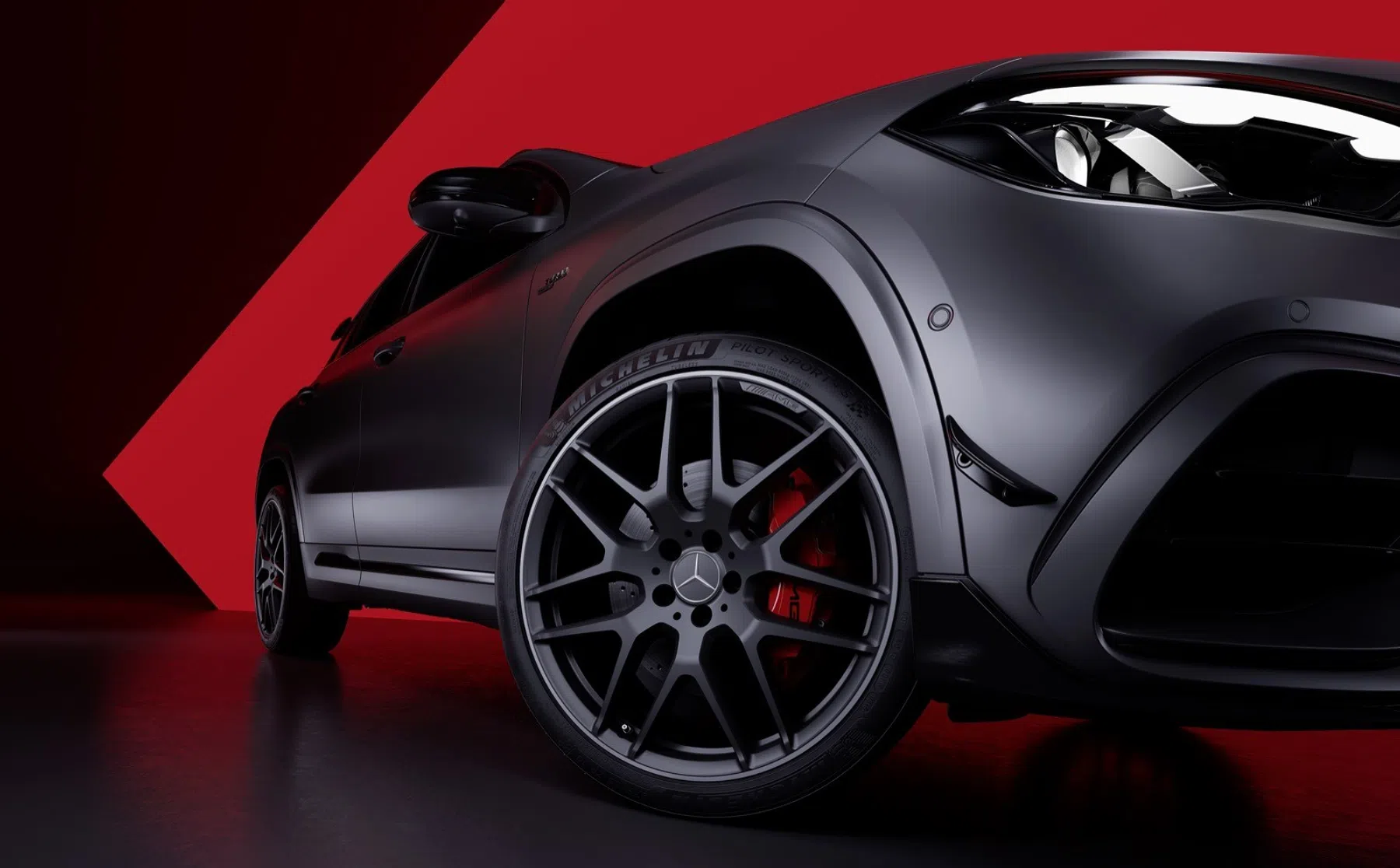 Opgefriste GLA45 AMG