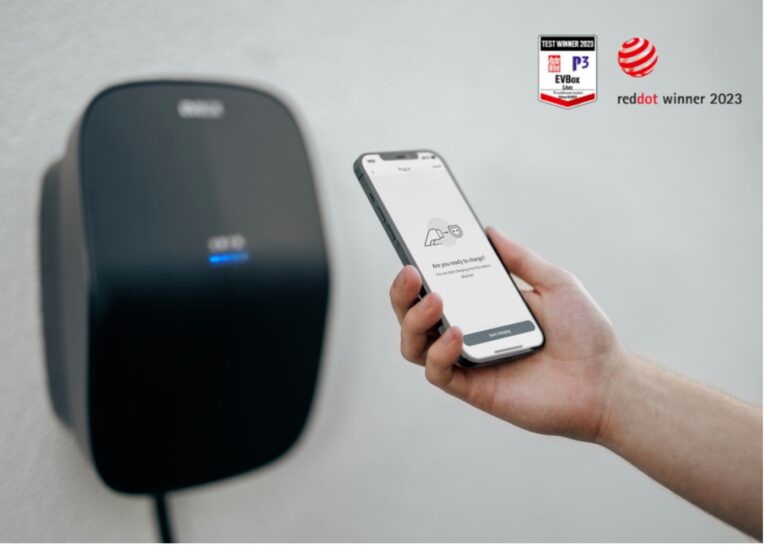 evbox livo red dot award