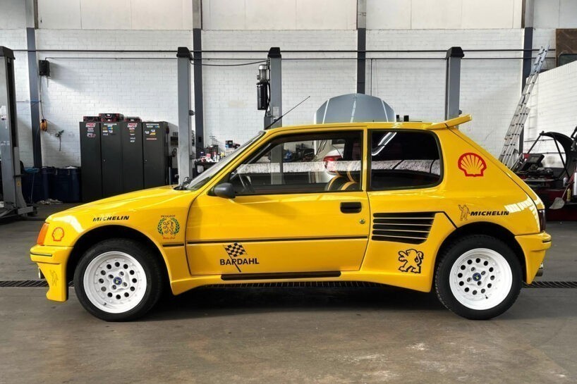 Dit is de dikste Peugeot 205 van Nederland