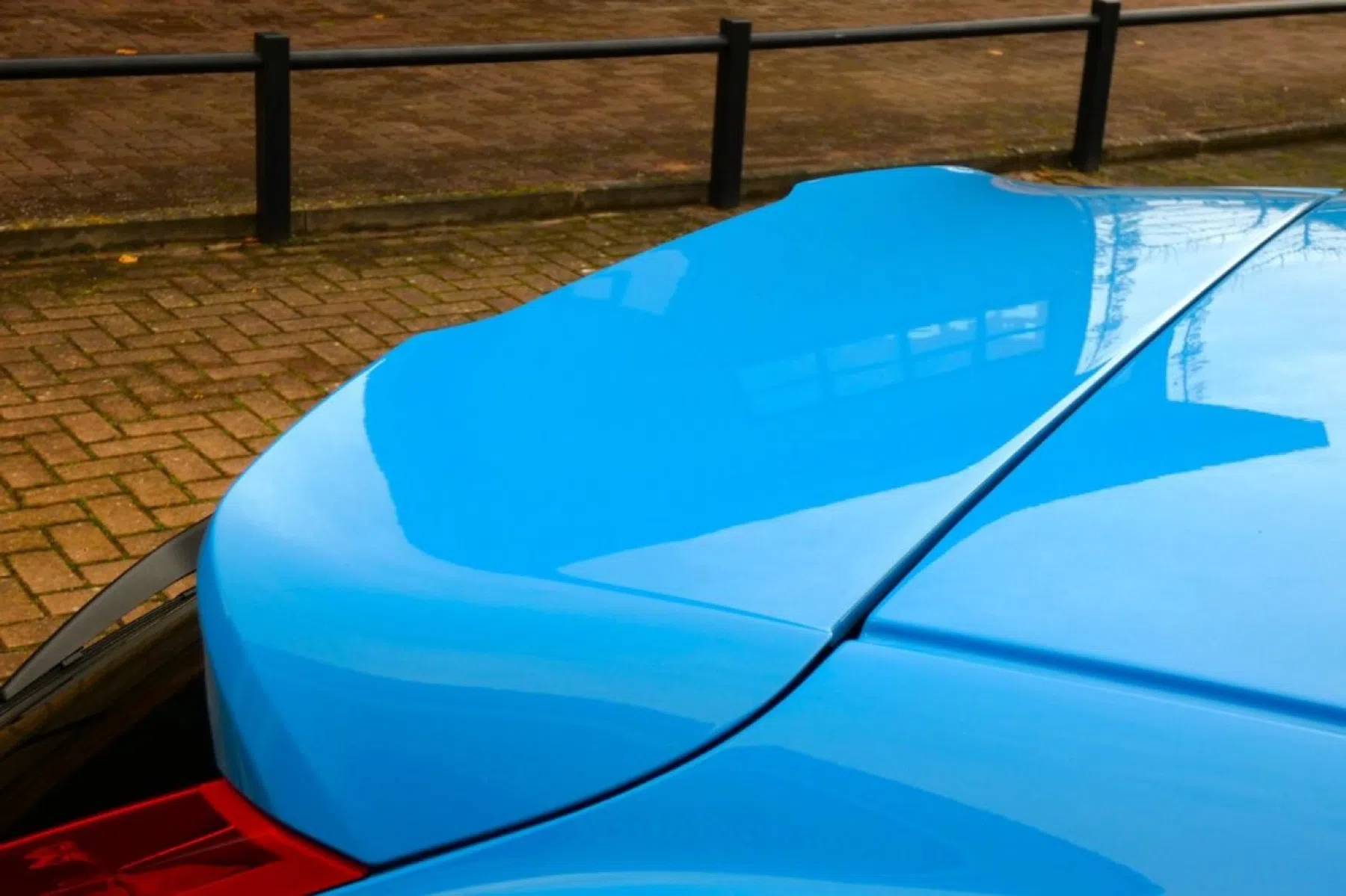 blauwe V40 vijfcilinder