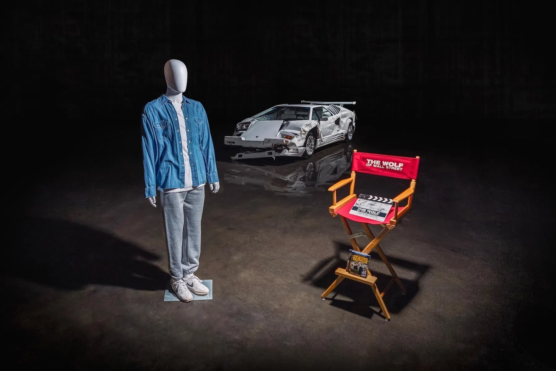 gecrashte Lamborghini Wolf of Wallstreet