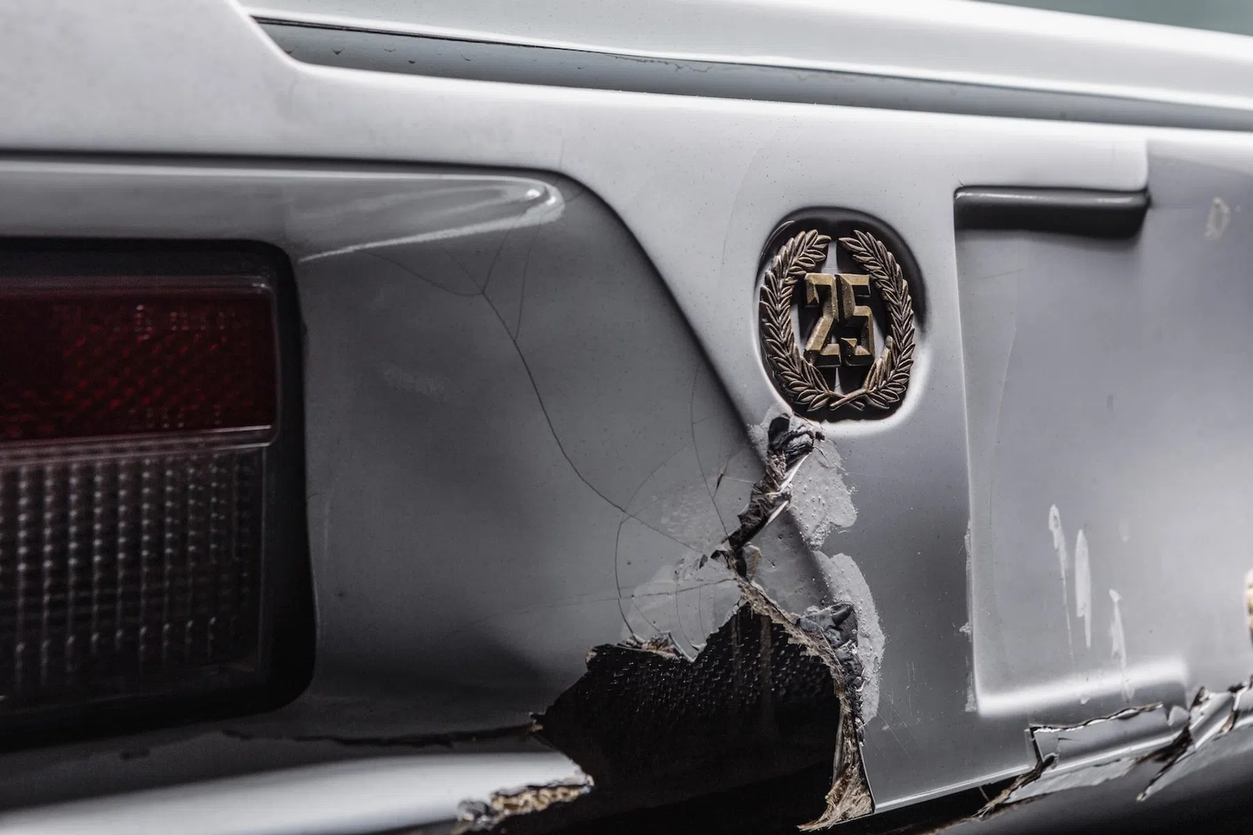 gecrashte Lamborghini Wolf of Wallstreet