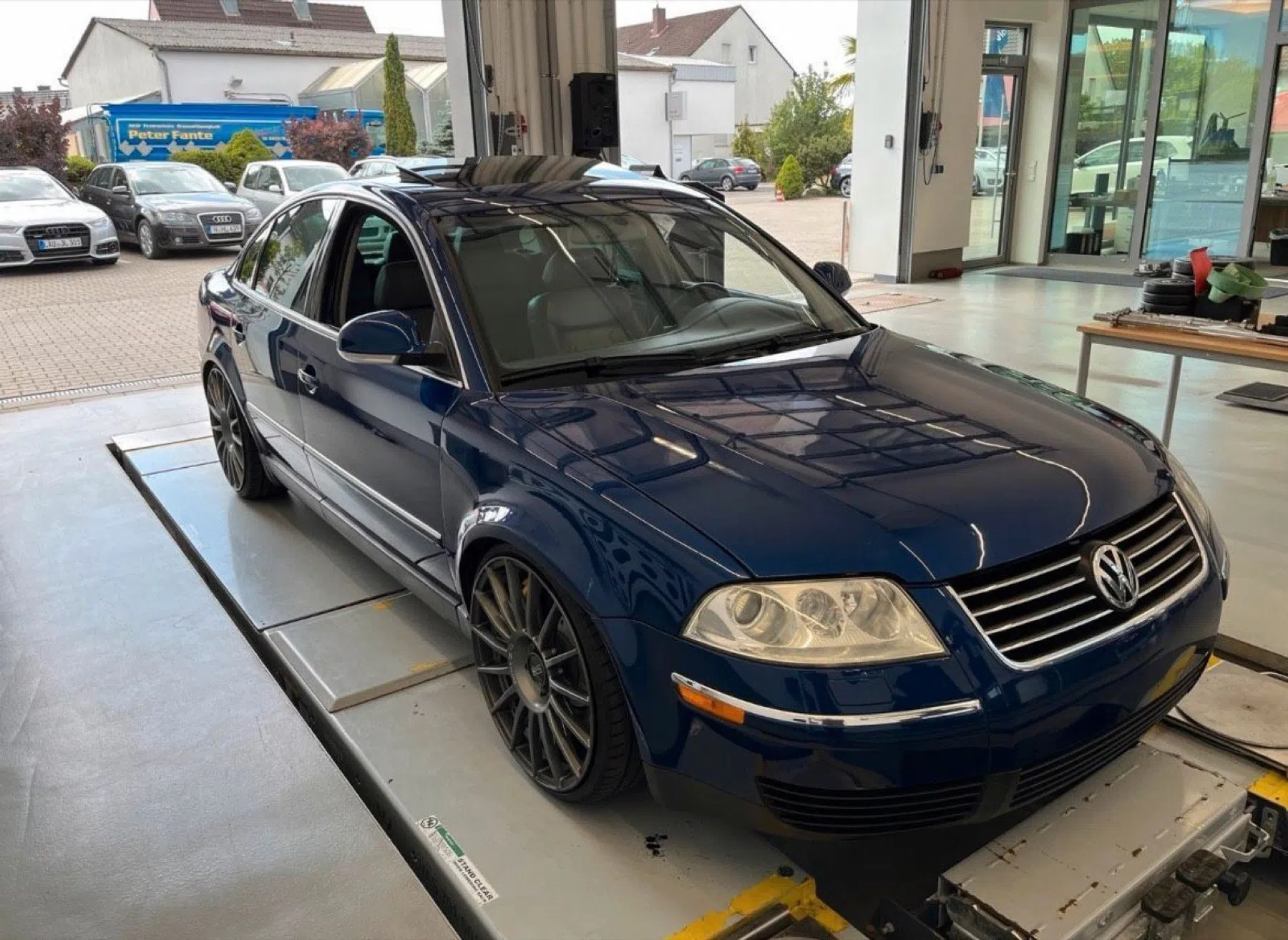 Passat met R32 motor
