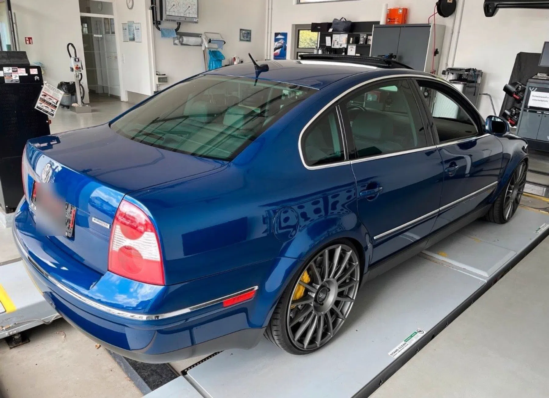 Passat met R32 motor