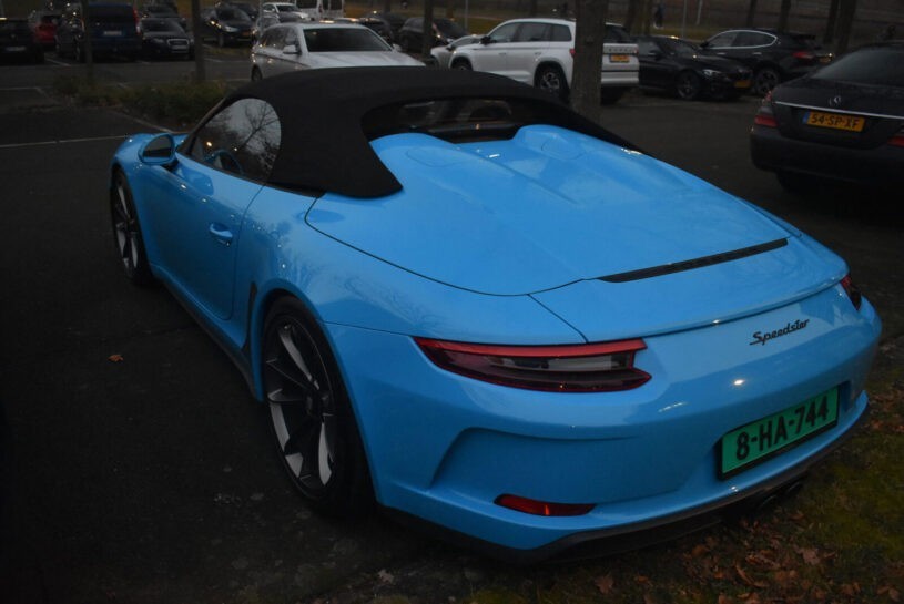 Spot van de Week Porsche 991 Speedster
