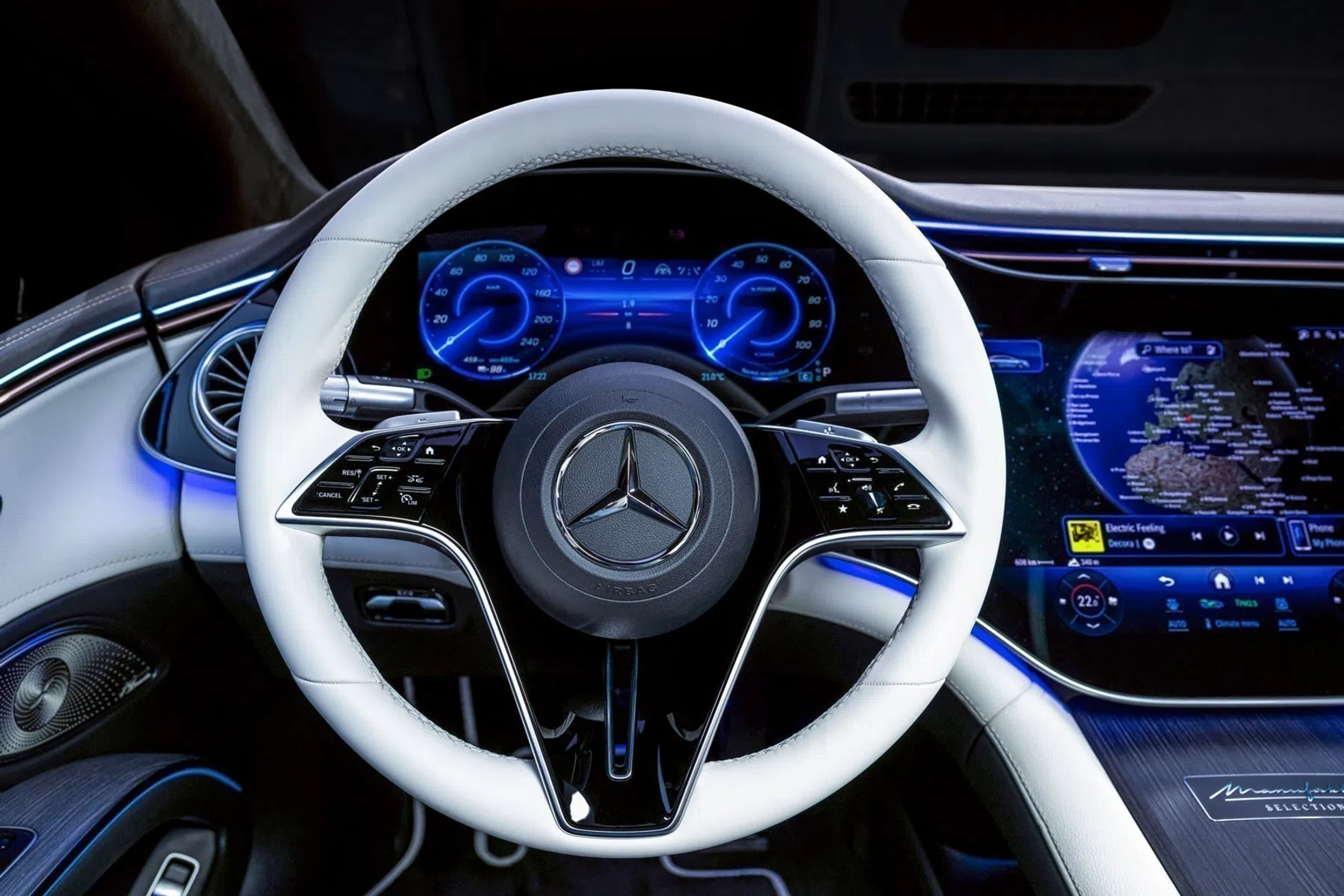 De vernieuwde Mercedes EQS