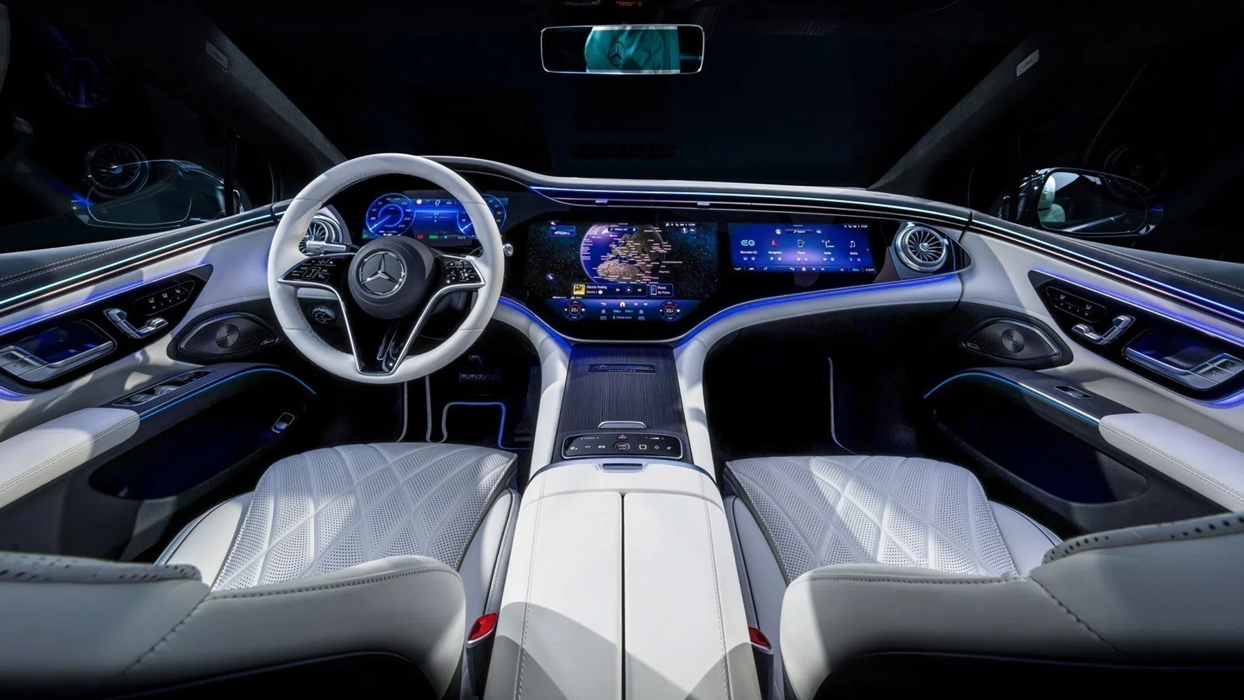 De vernieuwde Mercedes EQS