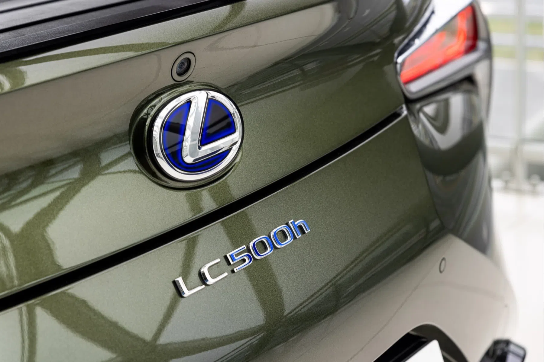 schitterende groene coupé