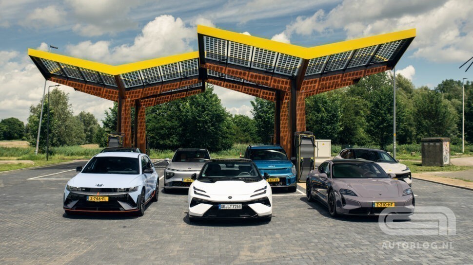 De snelst ladende EV's