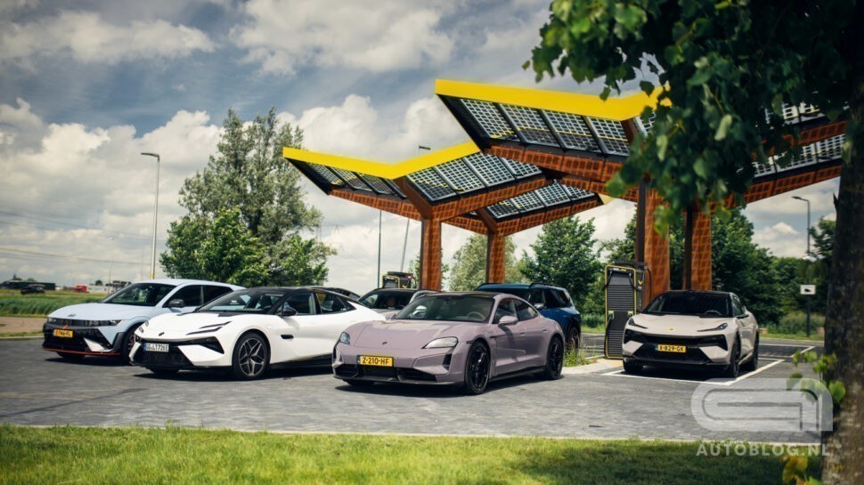 De snelst ladende EV's