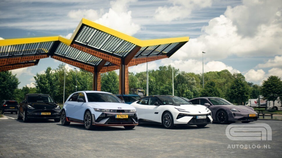 De snelst ladende EV's