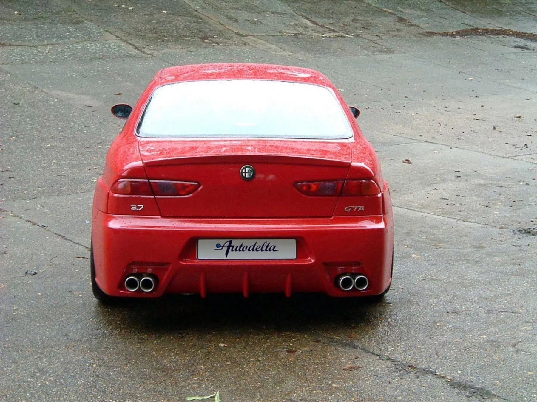 glorieuze dikke Alfa Romeo