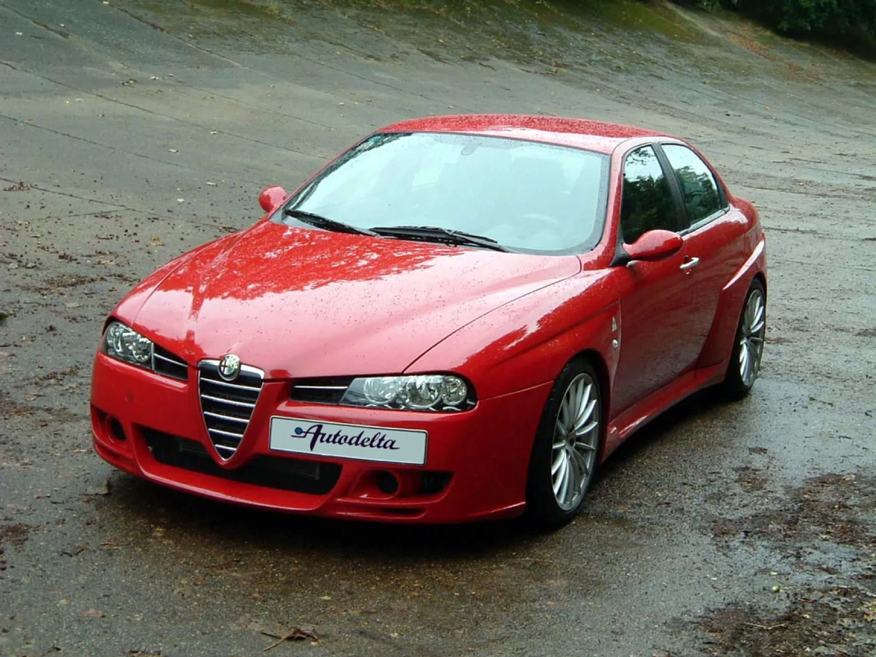glorieuze dikke Alfa Romeo