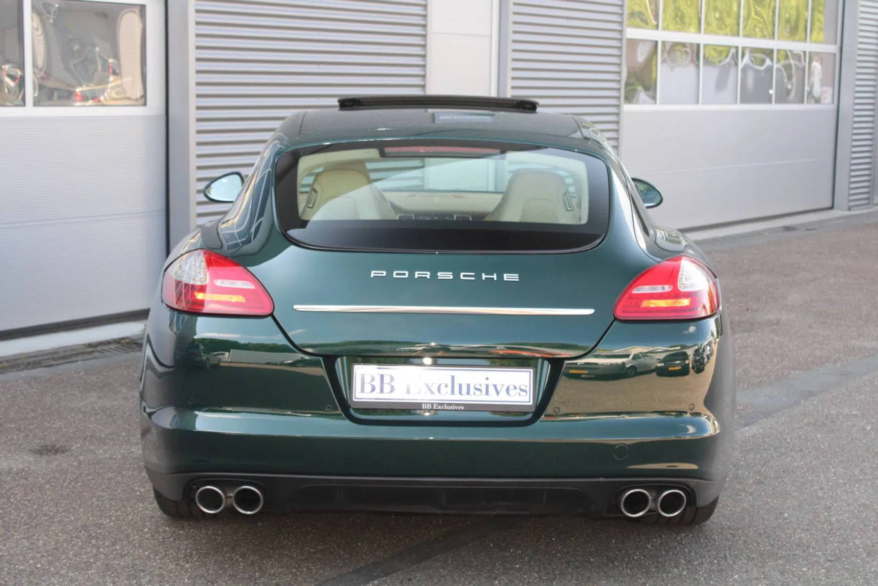 groenste Porsche Panamera