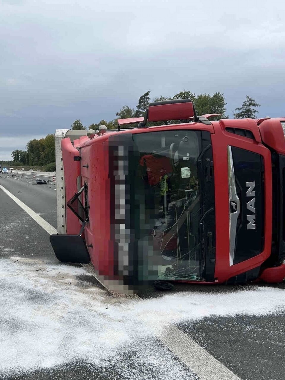 Ferrari 12Cilindri crash