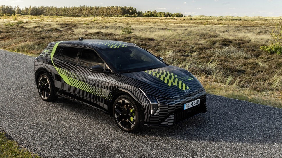 Kia EV4 GT teaser