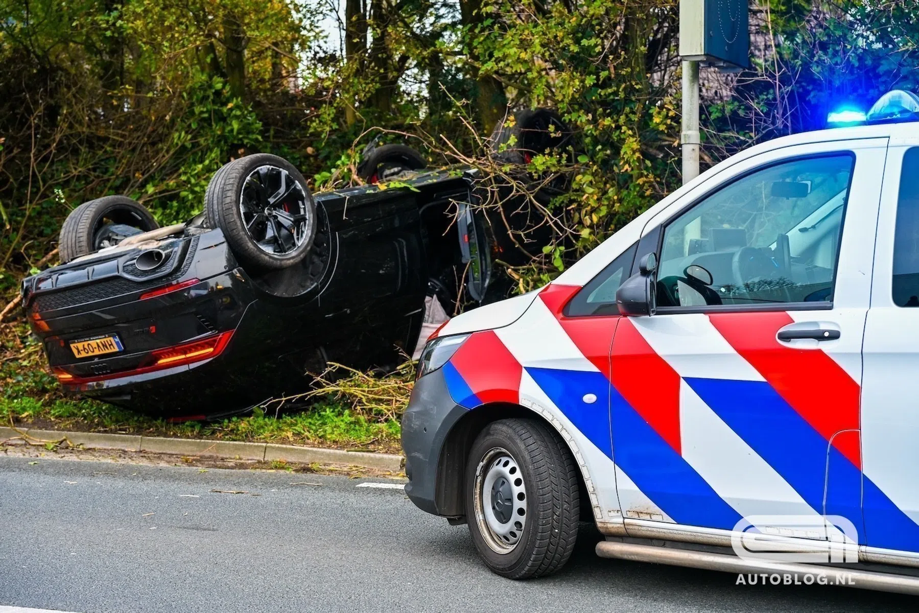 Audi RS Q8 crash