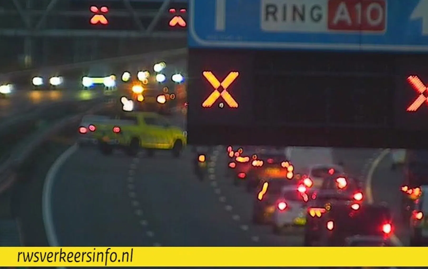 Totaalmalloot leert op A10 wat rood kruis betekent