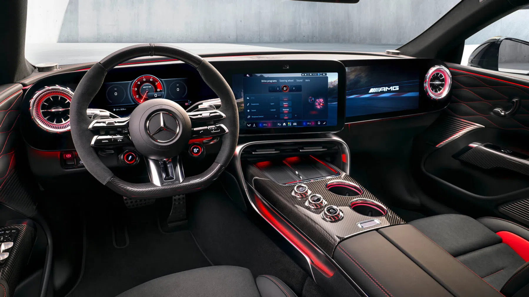 interieur mercedes-amg gt