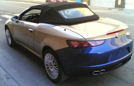Alfa Romeo Brera Spider achterkant