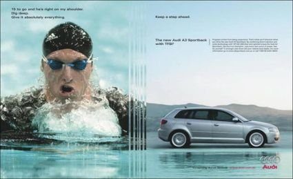 Audi A3 Ian Thorpe