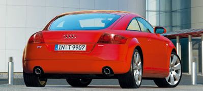 Audi TT achterkant