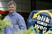 Blik op de weg