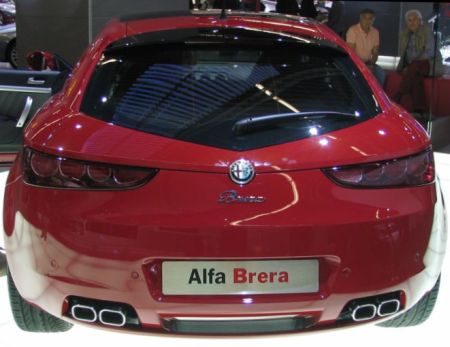 Alfa Romeo Brera achterkant