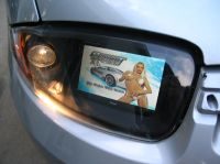 LCD koplamp