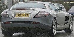 Mercedes SLR Mclaren Spyshot