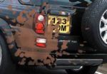 Modder op je SUV