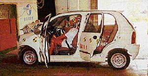 Chery QQ Crashtest
