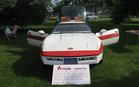 Corvette van The A-Team te koop