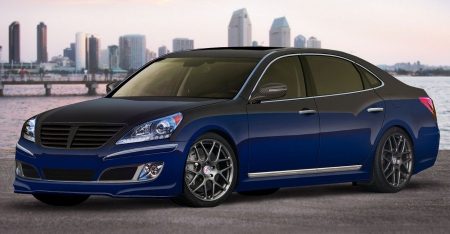 Hyundai Equus door Rhys Millen Racing (RMR)