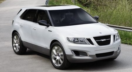 Saab 9-4X concept uit 2008